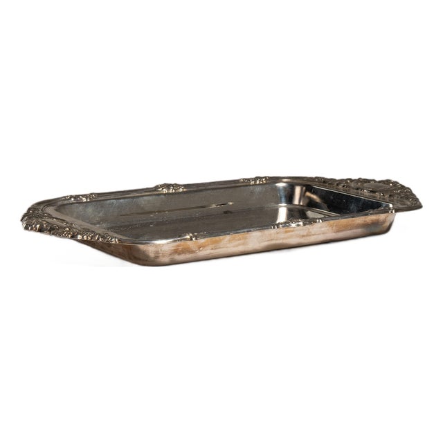 Mid 20th Century France Silver Tray For Sale