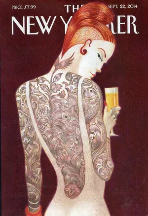 2014, Original New Yorker Cover, September 22 (Lorenzo Mattotti), Fashion