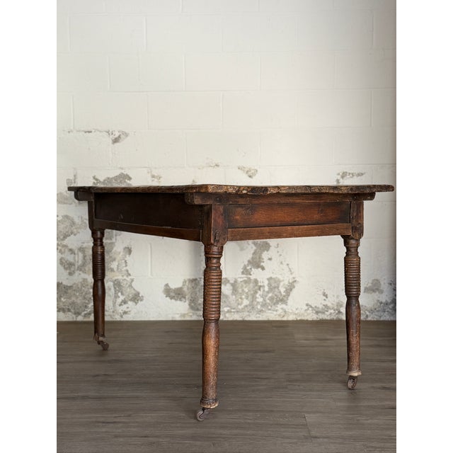 Antique Primitive Table/Desk For Sale - Image 4 of 10