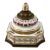 Early 20th Century Porcelain and Bronze Nicholas Haydon Inkwell For Sale