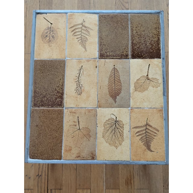 French Riviera Herbarium Coffee Table by Roger Capron, 1970 For Sale - Image 17 of 18