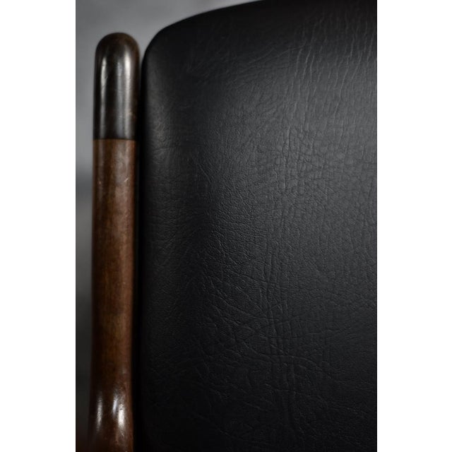 1960s Mid-Century Modern Danish Fire Office Chair in Teak, 1960s For Sale - Image 5 of 18