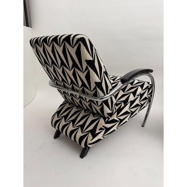 Steel Tube 5470 Armchairs from Gelderland, Netherlands, 1990, Set of 2 For Sale - Image 9 of 18
