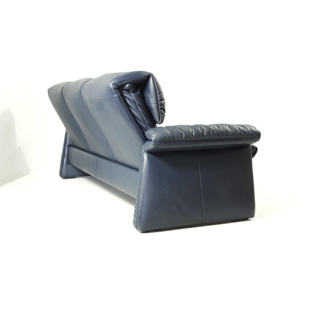 Three-Seater Leather Sofa from Erpo Int., 2000s For Sale - Image 7 of 18