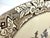 Ceramic Antique 1880 Wedgwood & Co. Beatrice Brown Transferware Large Serving Bowl For Sale - Image 7 of 11