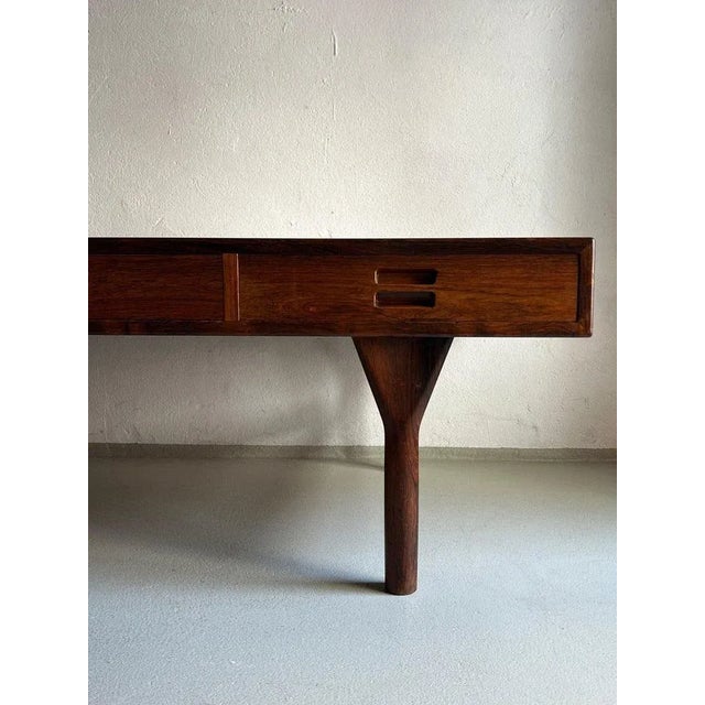 Rosewood Coffee Table by Nanna Ditzel for Søren Willadsen | Denmark | 1950s For Sale - Image 6 of 13