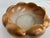 Mid-Century Modern Vintage Hollywood Regency Mid Century 22 Kt Gold Leaf Scalloped Bowl For Sale - Image 3 of 9