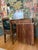 2020s Walnut Wood Makeup Vanity Table & Mirror For Sale - Image 9 of 9