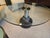 Black Acerbis Menhir Glass Coffee Table For Sale - Image 8 of 9