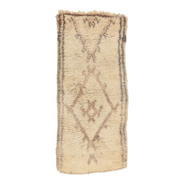 Vintage Azilal Moroccan Rug, 02'09 X 06'00 For Sale
