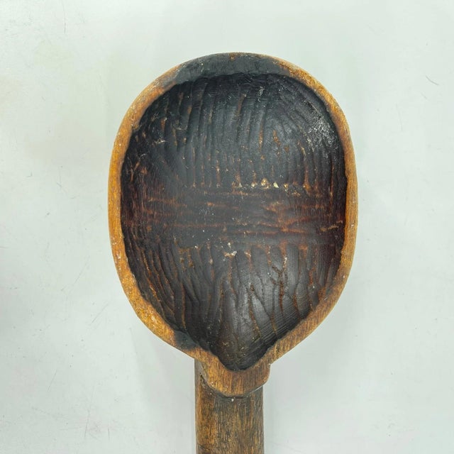Early 20th Century Kamba Wooden Spoon Kenya MATTER COLLECTION For Sale In Denver - Image 6 of 8