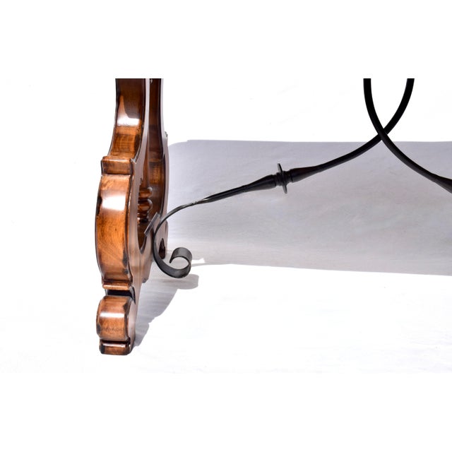 2000 - 2009 Spanish Colonial Revival Desk Library Table For Sale - Image 5 of 12