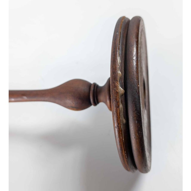 20th Century 29" Large Arts & Crafts Turned Wood Bud Vase or Candle Holder For Sale - Image 12 of 15