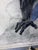 2000 - 2009 Circus Gorilla Cooling Off on Unstretched Canvas Joni Wildman Oil Painting For Sale - Image 5 of 16