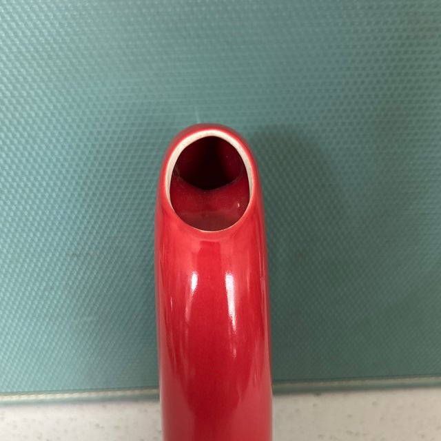 Vintage Jaliang Asymmetrical Base Vase For Sale - Image 4 of 10