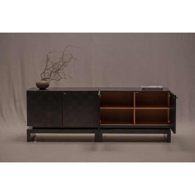 Vintage Brutalist Sideboard by J. Batenburg for Mi, 1970s For Sale - Image 15 of 18