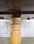 French Provincial Parquetry Drop-Leaf Pedestal Dining Table For Sale In Los Angeles - Image 6 of 14