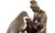Neo-Classical Nude Bronze Sculpture of Ganymede and Zeus' Eagle For Sale - Image 5 of 9