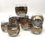 Vintage 22k Gold Greek Key Double Old Fashioned & Rocks Glasses Set of 8 For Sale - Image 10 of 12