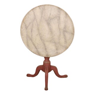 English Oak Tripod Table For Sale