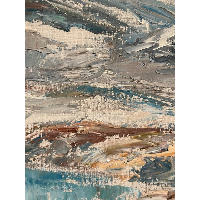 Erik Lo, Landscape, 1960s, Oil on Canvas, Framed For Sale - Image 16 of 18