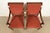 Late 20th Century Smith & Watson Regency Carved Mahogany Armchairs, Pair For Sale - Image 5 of 14