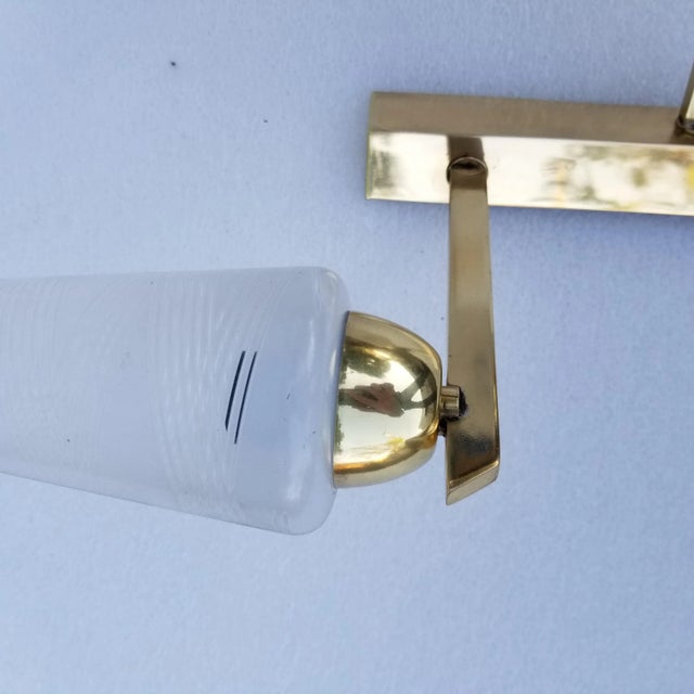 Brass Maison Lunel Brass Two Light Sconces - a Pair For Sale - Image 8 of 11