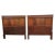 Wood American Empire Flame Mahogany Twin Headboards With Fretworks, Circa 1900s. A Pair For Sale - Image 7 of 7