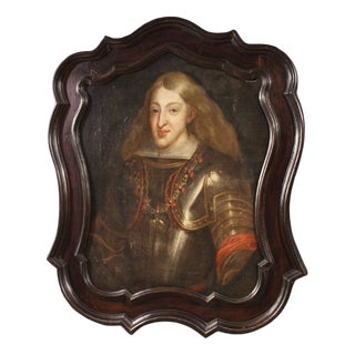 Charles II of Spain, 1670, Oil Painting on Canvas, Framed For Sale