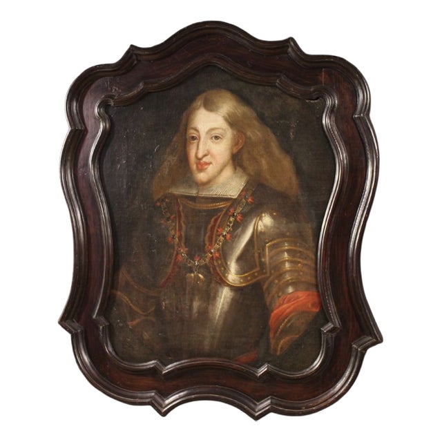 Charles II of Spain, 1670, Oil Painting on Canvas, Framed For Sale