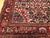 Textile Vintage Persian Malayer Area Rug, Hand-Knotted Wool, Geometric Pattern, 3x5, Ivory & Red For Sale - Image 7 of 13
