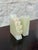 Mid 20th Century Pair of Carved Onyx Art Deco Bookends For Sale - Image 10 of 11