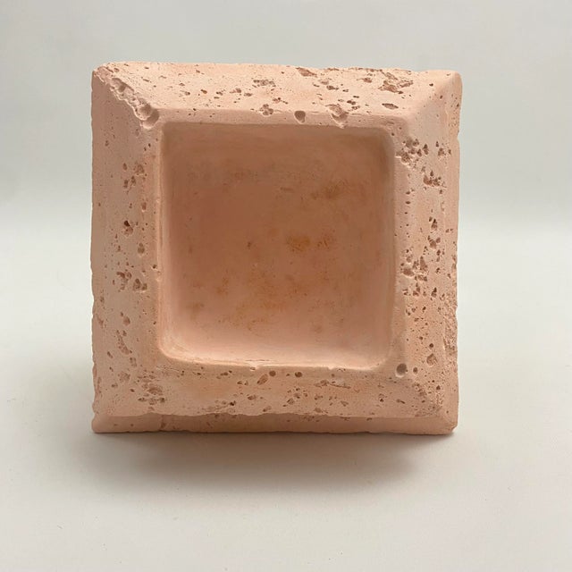 1985 Jaru Stone Ceramic Stepped Catchall For Sale - Image 12 of 13