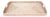 Artifacts Rattan Rectangular Ottoman Tray with High Handles in White Wash - 28" For Sale