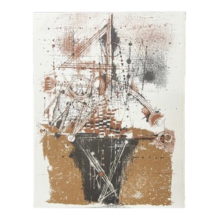 Johnny Friedlaender Les Oiseaux, 1973 Société Internationale d'Art XXe Print For Sale