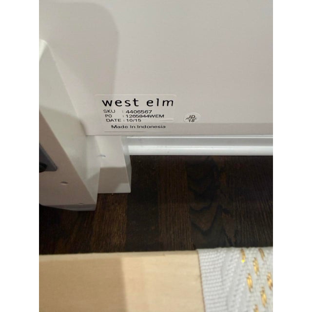West Elm Moroccan Lattice Bed (Queen) For Sale - Image 4 of 16