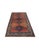 Antique decorative wool handknotted Caucasian rug. Approximately 75-85 years old. In very good condition.