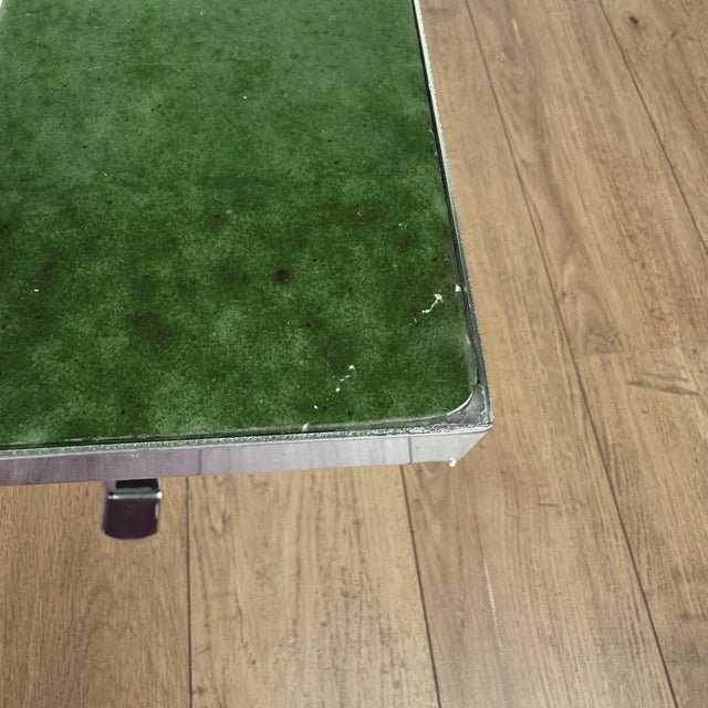 Vintage Ceramic and Chrome Coffee Table, 1970s For Sale - Image 9 of 12