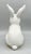 Fitz and Floyd 1975 Fitz & Floyd White Porcelain Rabbit Sculpture – Cottagecore • Whimsical • Figurative • Easter For Sale - Image 4 of 11