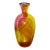 1960s Murano Glass Vase Carnevale Prometeo Tricolor Signed For Sale