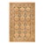 Arts & Crafts, One-of-a-Kind Hand-Knotted Area Rug in Brown, 6' 2" x 9' 4" For Sale