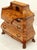 Wood Italian Bombe Inlay Olive Wood Dresser Drop Front Jewerly Compartment Secretary For Sale - Image 7 of 13