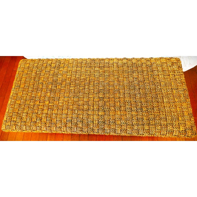 Palecek Palecek Double Woven Bench/Stool For Sale - Image 4 of 9