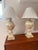 1990s Grand 1990s Palm Beach Regency "Casual Lamps" Pineapple Urn Table Lamps - A Pair For Sale - Image 5 of 11