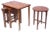 Vintage Nesting Teak Tables attributed to Poul Hundevad for Novy Domov, 1960s, Set of 5 For Sale