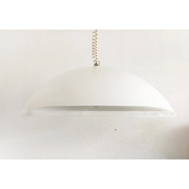 Vintage Italian Model Bella di Notte Pendant Lamp by Franco Bresciani for Guzzini, 1970s For Sale - Image 14 of 18
