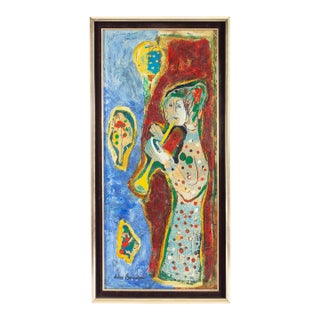 Oil on Board Painting by Alex "Boz" Bozickovic For Sale