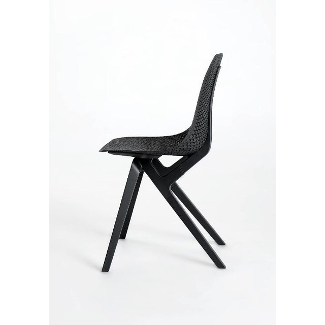 Noho Move Chairs in Black by Formway, Set of 4 For Sale - Image 6 of 8