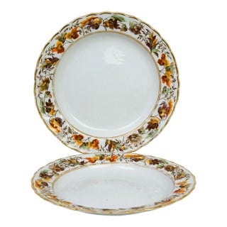 18thC Royal Derby Plates - 1788-1806 - England For Sale