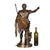 Grand Tour Italian Grand Tour Bronze Sculpture “Augustus Prima Porta” by Boschetti Ca. 1870 For Sale - Image 3 of 17